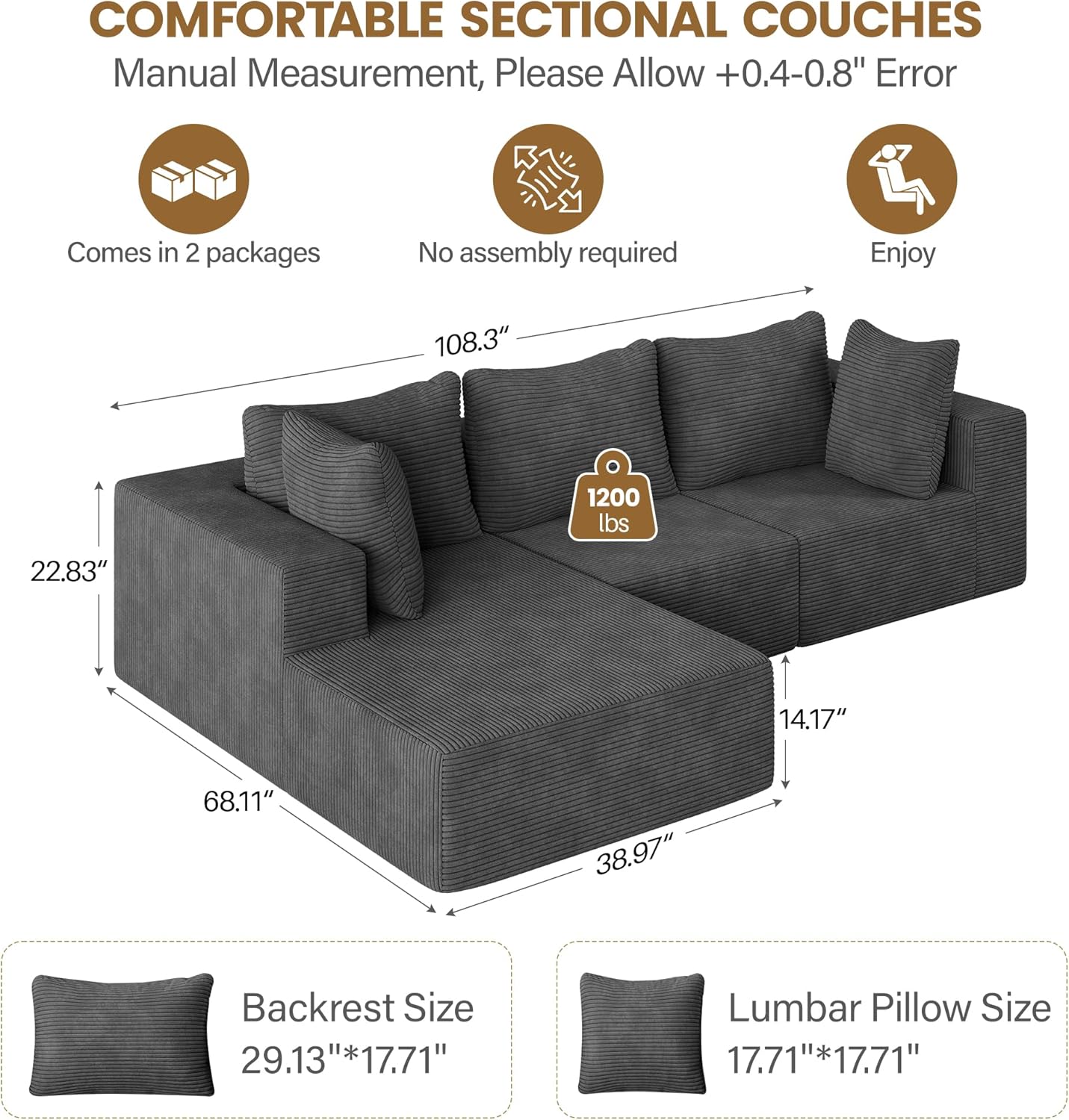 Modular Sectional Sofa